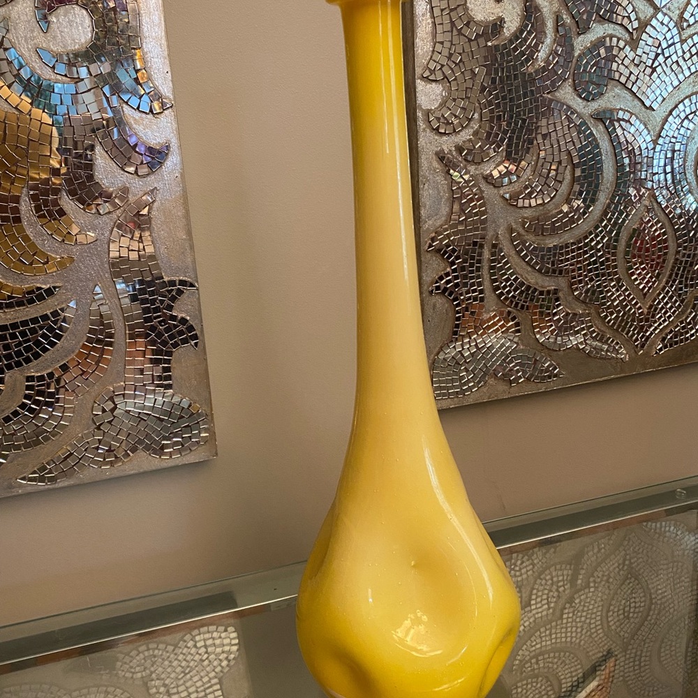 Vintage Mid Century Murano Lemon with Dimples